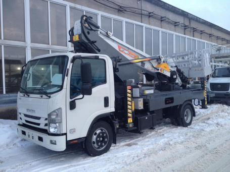 Автовышка (АГП) Исузу NQR90 35 метров