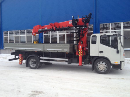 JAC N120 Бурильно-крановая машина