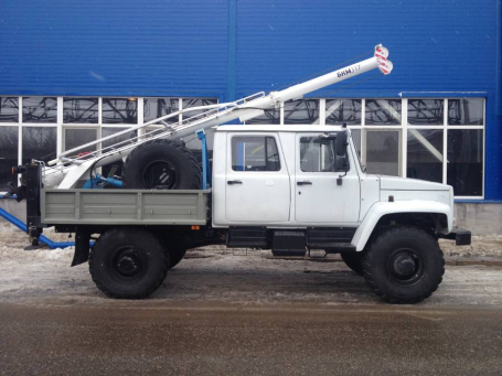 Бурильно-крановая машина БКМ-317 на ГАЗ-33088