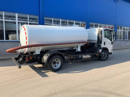 Вакуумный ISUZU NQR90 - 5 куб.м.