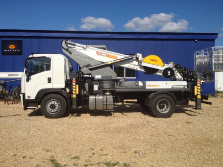 Автовышка (АГП) ISUZU FVR34 45 метров