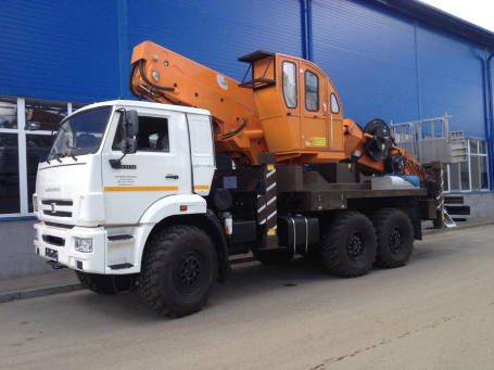 Автовышка (АГП) Камаз 43118 телескопический (45 метров)