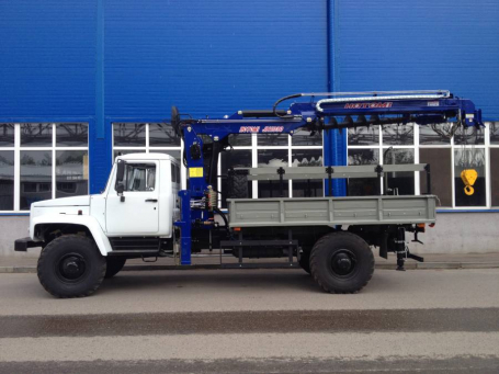 Бурильно-крановая машина HOTOMI на ГАЗ-33088 Садко