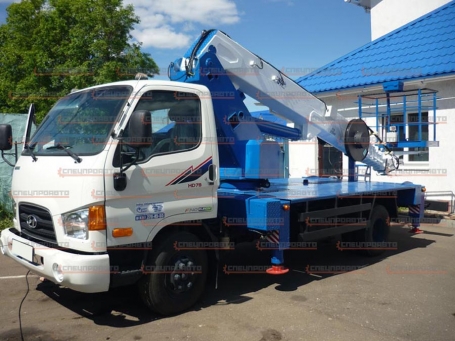 Автовышка (АГП) Hyundai HD 78 24 метра