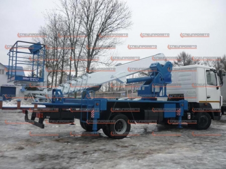 Автовышка (АГП) Маз 4371 24 метра 
