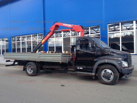 Газон Некст Бурильно крановая машина (БКМ) Fassi