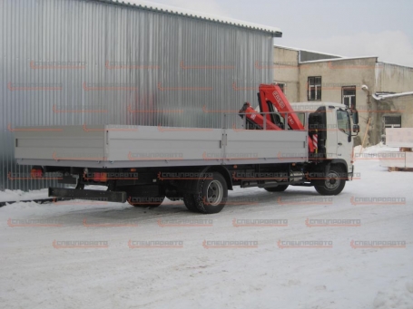 Hino 500 1226 с краном-манипулятором КМУ Fassi 80