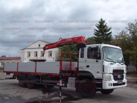 Hyundai HD 250 c краном-манипулятором (КМУ) Fassi 150
