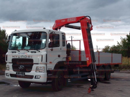 Hyundai HD 250 c краном-манипулятором (КМУ) Fassi 150