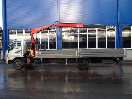 Hyundai HD 78 c краном-манипулятором (КМУ) fassi 65