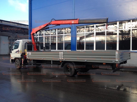 Hyundai HD 78 c краном-манипулятором (КМУ) fassi 65