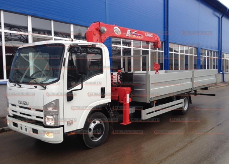 Isuzu 75 c краном-манипулятором (КМУ) Unic 370