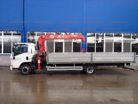 Isuzu 75 c краном-манипулятором (КМУ) Unic 370
