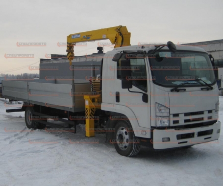 Isuzu 90 c краном-манипулятором (КМУ) Soosan 513