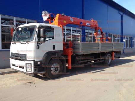 Isuzu forvard 34 c краном-манипулятором (КМУ) kanglim 1256
