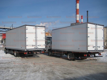 Изотермический фургон Isuzu 75