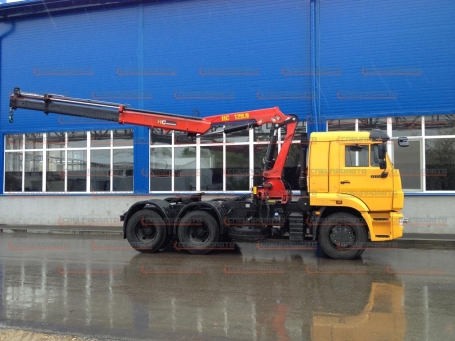 Камаз 65116 с краном манипулятором (КМУ) HC 120