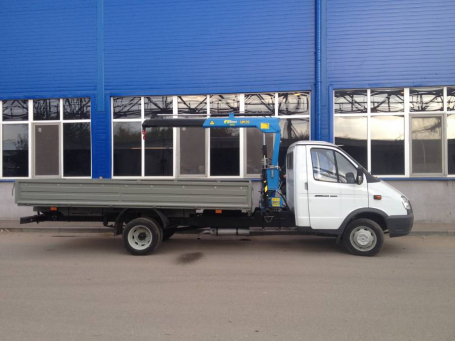 Газ 3302 Газель с краном-манипулятором КМУ Инман 20
