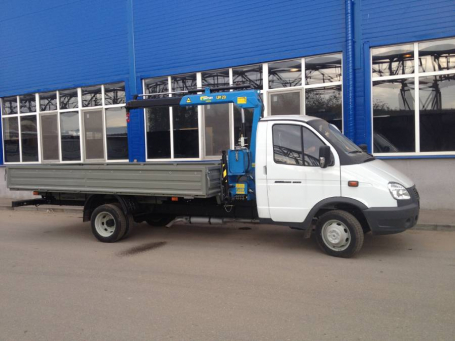 Газ 3302 Газель с краном-манипулятором КМУ Инман 20