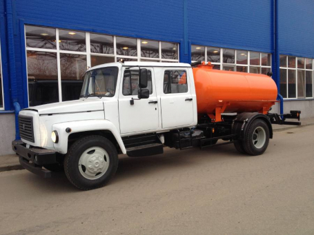 Вакуумный ГАЗ-3309 Газон цистерна 3.75 куб.м.
