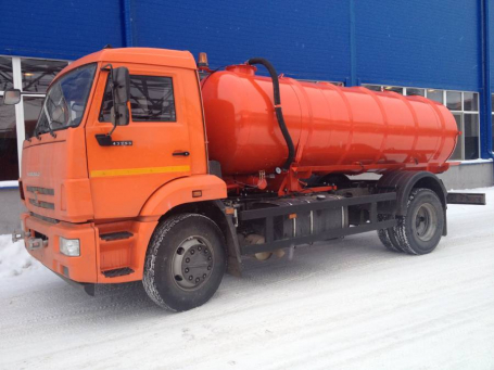 Вакуумный КАМАЗ 43253 цистерна V=8 куб.м.