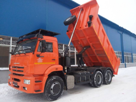 Самосвал КАМАЗ-65115 задняя разгрукзка