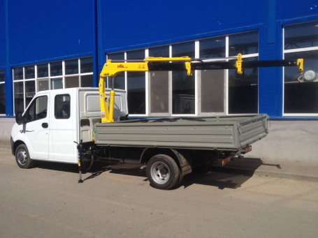Газель некст с краном-манипулятором КМУ Hyva HA28E3