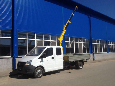 Газель некст с краном-манипулятором КМУ Hyva HA28E3