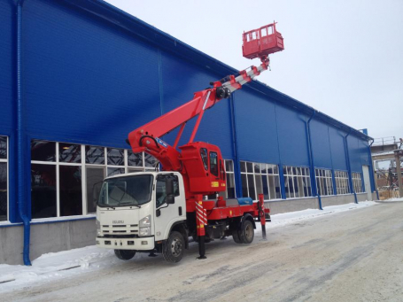 Автовышка (АГП) Isuzu 90 NQR 30 метров