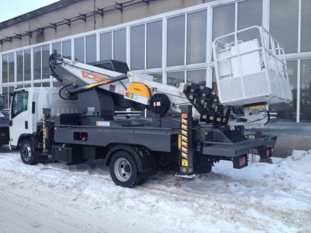 Автовышка (АГП) Исузу NQR90 35 метров