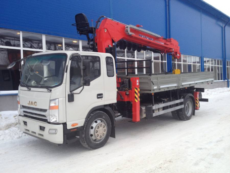 JAC N120 с краном-манипулятором КМУ HOTOMI 1036