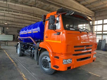 Вакуумный КАМАЗ 43253 цистерна V=8 куб.м.