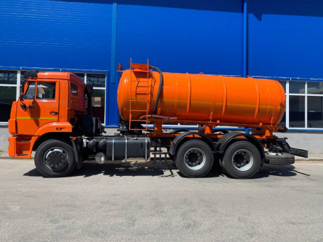 Вакуумный КАМАЗ-65115 цистерна V=12 куб.м.