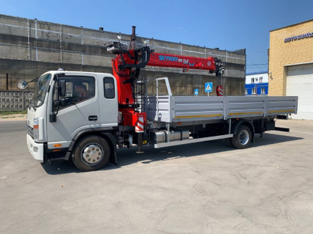JAC N120 с краном-манипулятором КМУ SKYWAY 712