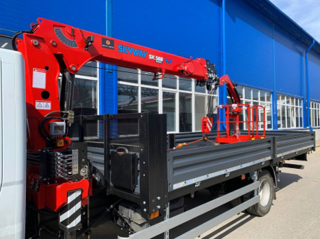 ГАЗ-С41RB3 NEXT с краном-манипулятором SKYWAY 512