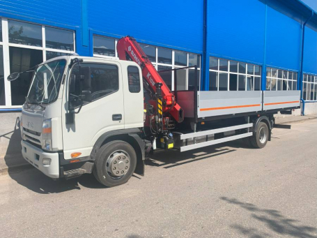 JAC N120 с краном-манипулятором SUNHUNK K108