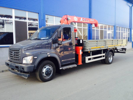 Газон Некст с краном-манипулятором КМУ Unic 370
