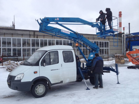 Автовышка (АГП) Газ 3302 газель фермер 12 метров