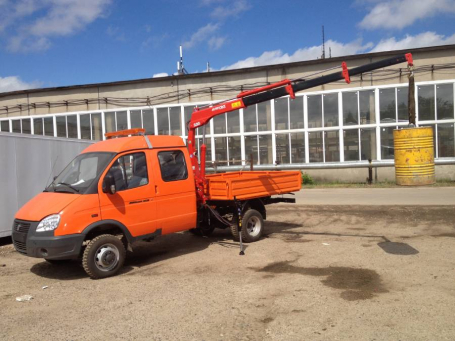 ГАЗ-330273 ГАЗель с краном-манипулятором КМУ RM 102