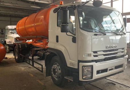 Вакуумный ISUZU FVR34 - 10куб.м.