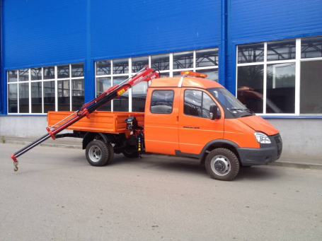 ГАЗ-330273 ГАЗель с краном-манипулятором КМУ RM 102